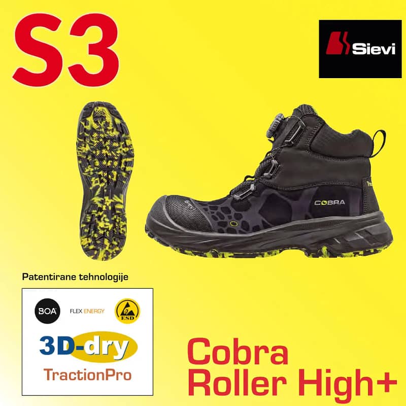 lahka delovna obutev Cobra Roller High+ S3