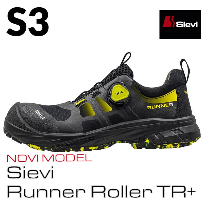 Ultralahki delovni čevlji Sievi Runner TR S3 - novi model