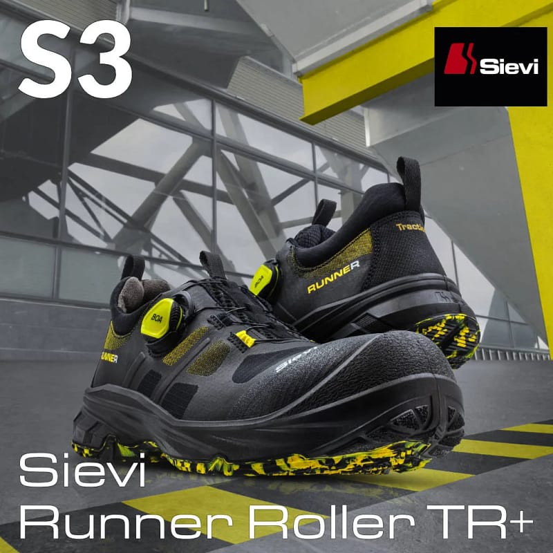 Ultra lahki delovni čevlji Runner Sievi S3 - tema 2